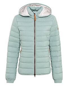 Steppjacke mit abnehmbarer Kapuze