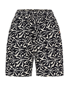 Allover-Print Shorts aus Baumwolle