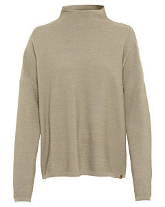Pullover mit weitem Turtleneck